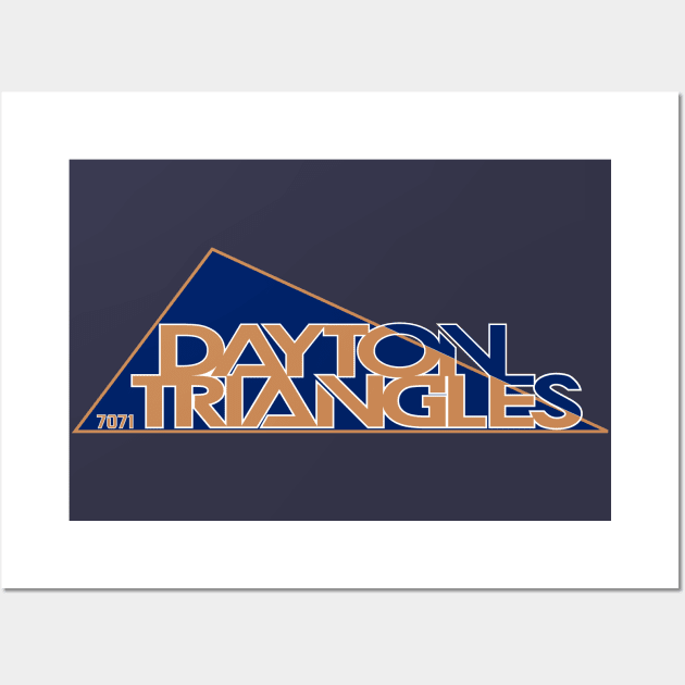 Modernized Dayton Triangles Wall Art by 7071